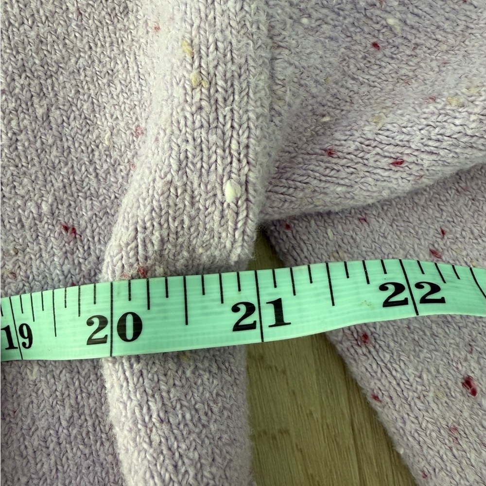 Lou & Grey Women’s Lavender Speckled loungewear cozy sweater size Small - Picture 4 of 5